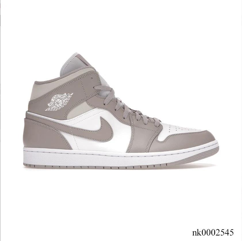 Air Jordan 1 Mid Linen Shoes Sneakers by Air Jordan