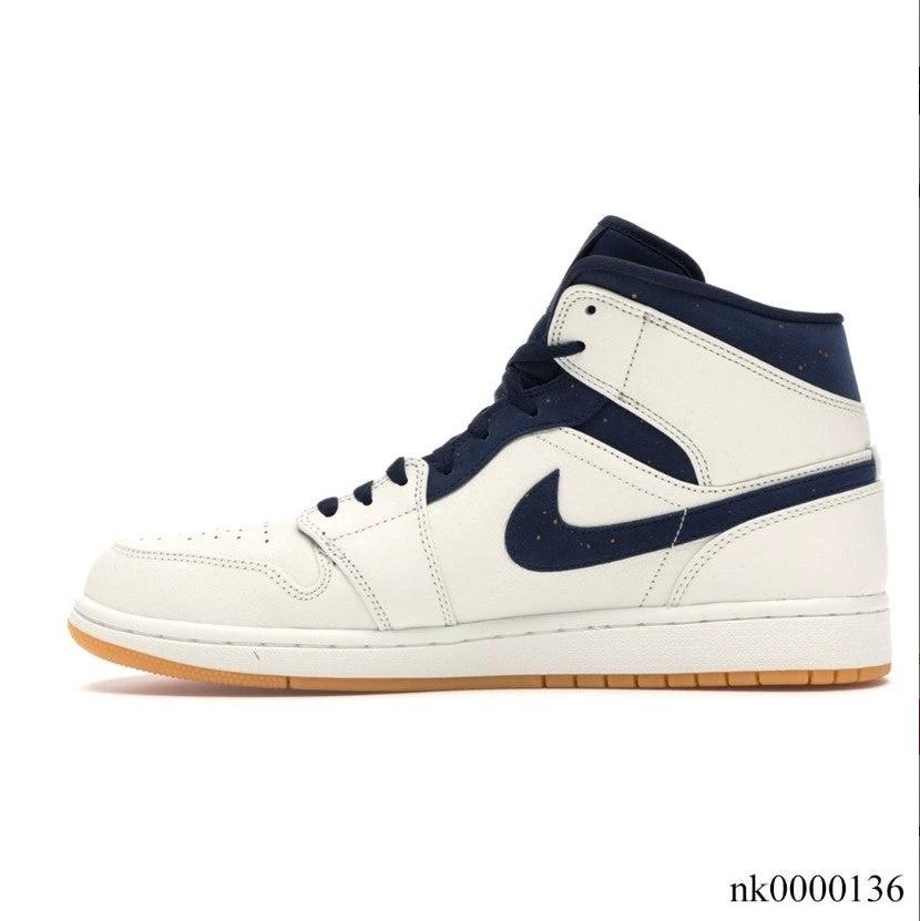 Air Jordan 1 Retro Mid Jeter Shoes Sneakers by Air Jordan
