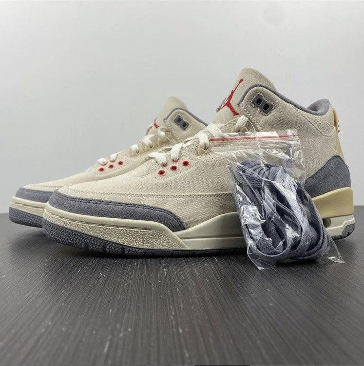 Air Jordan 3 Muslin Shoes Sneakers by Air Jordan