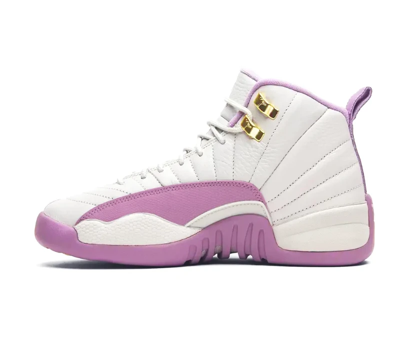 Air Jordan 12 White Pink Shoes Sneakers by Air Jordan