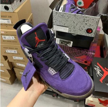 Travis Scott x Air Jordan 4 Purple Suede by Air Jordan