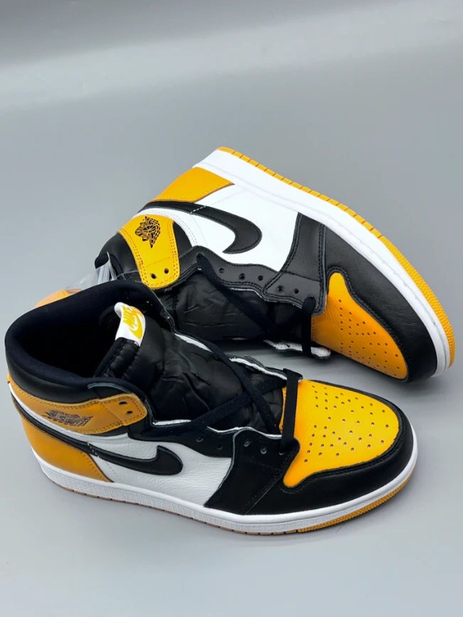 Air Jordan 1 High OG Taxi Yellow Toe by Air Jordan