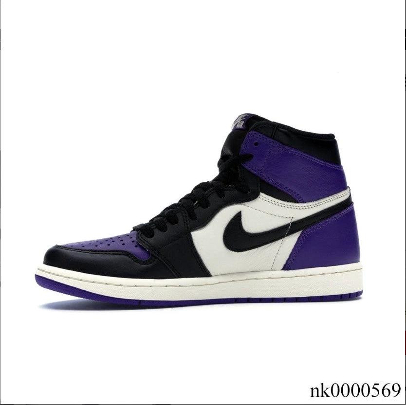 Air Jordan 1 Retro High Court Purple Shoes Sneakers by Air Jordan