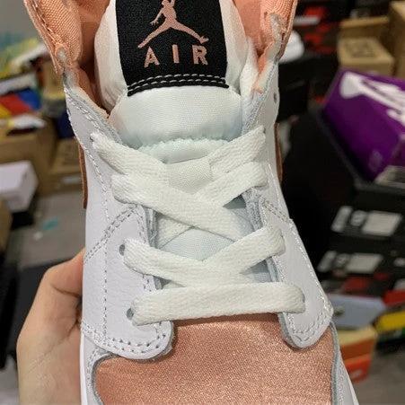 Air Jordan 1 Mid White Rose Gold by Air Jordan
