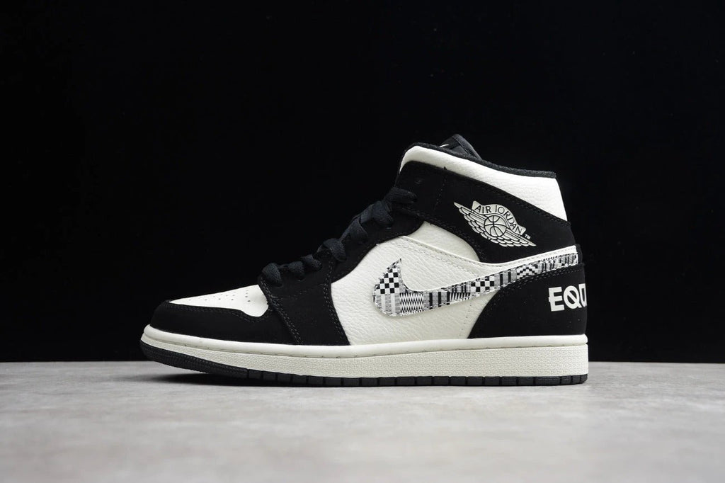 Air Jordan 1 Mid SE Black And White by Air Jordan