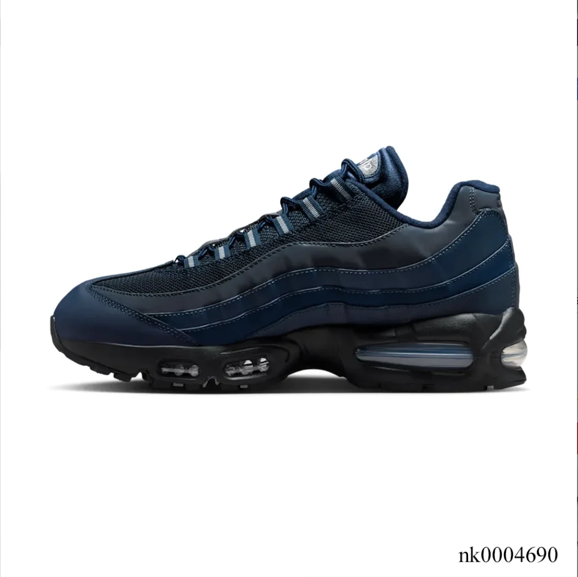 Air Max 95 Big Bubble Black Game Royal Shoes Sneakers by Air Jordan