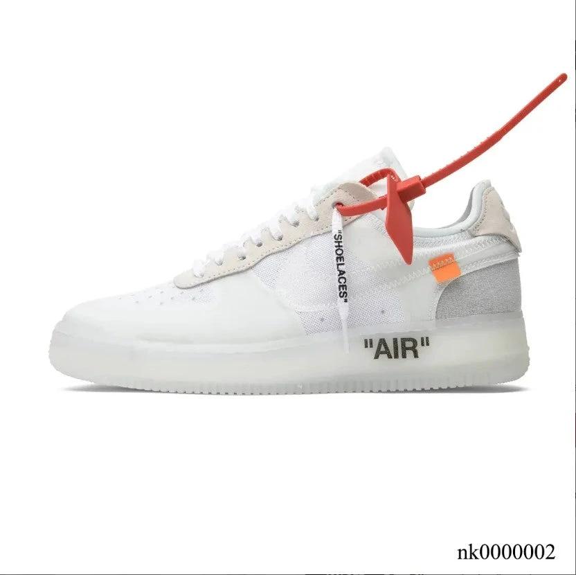 Off-White x Air Force 1 Low The Ten Shoes Sneakers by Air Jordan