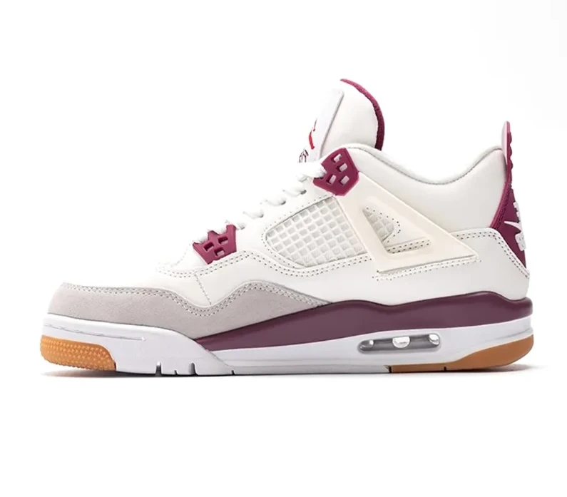 AJ 4 SB Sapphire White Purple Shoes Sneakers by Air Jordan