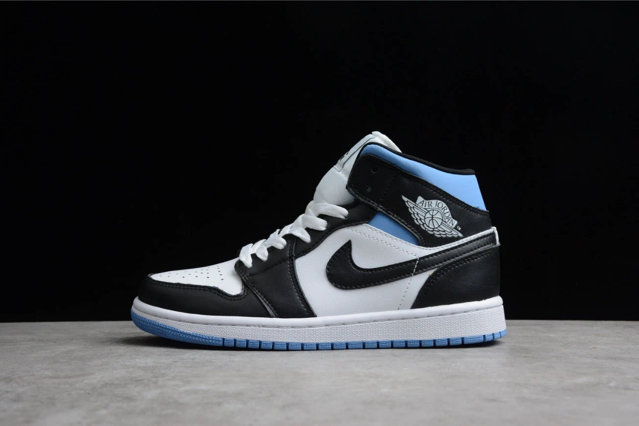 Air Jordan 1 Mid WMNS University Blue by Air Jordan