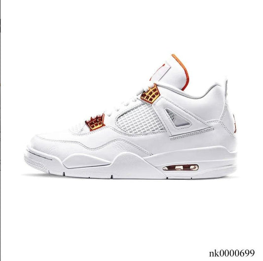 Air Jordan 4 Retro Metallic Orange Shoes Sneakers by Air Jordan