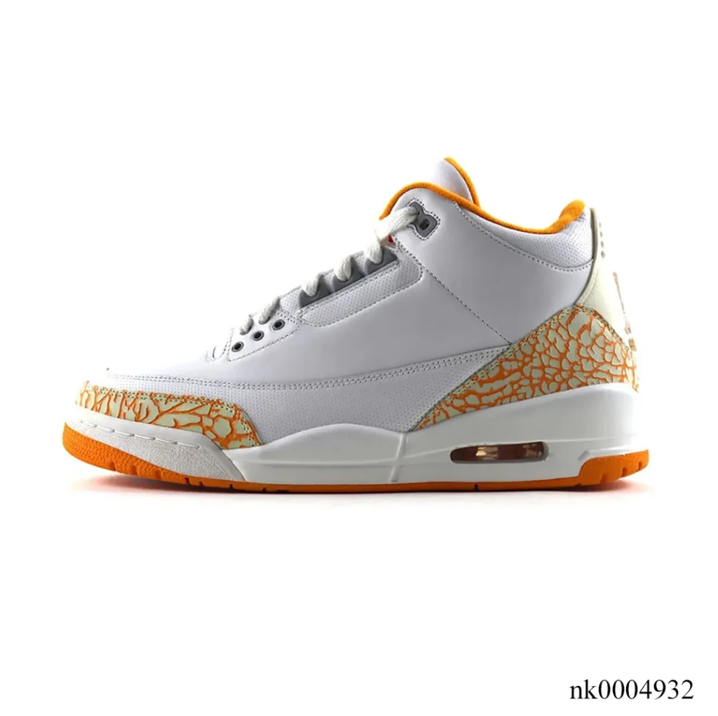Air Jordan 3 Orange Citrus Shoes Sneakers by Air Jordan