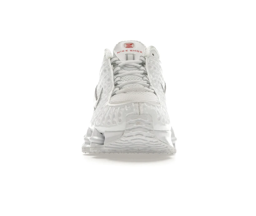 Shox TL White Metallic Silver Max Orange Shoes Sneakers by Air Jordan