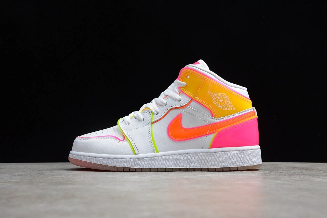 Air Jordan 1 Mid GS Edge Glow by Air Jordan