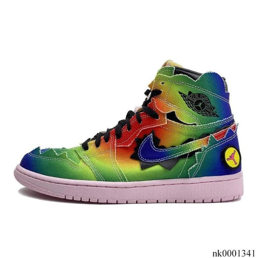Balvin x Air Jordan 1 High OG Multi Shoes Sneakers by Air Jordan