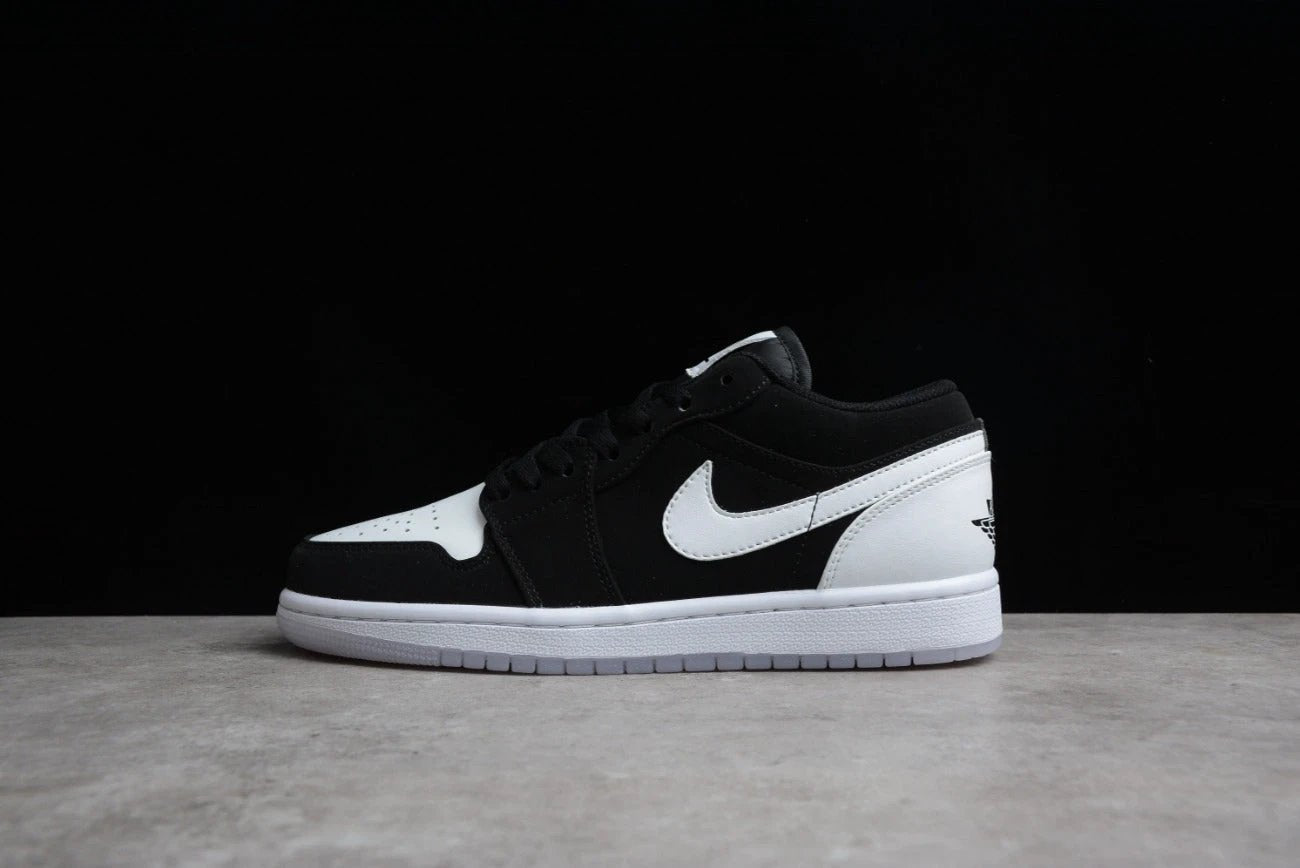 Air Jordan 1 Low White - Black by Air Jordan