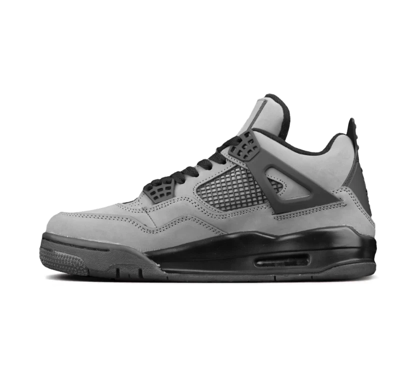 Travis Scott xAir Jordan 4 Dark Gray Black Shoes Sneakers by Air Jordan