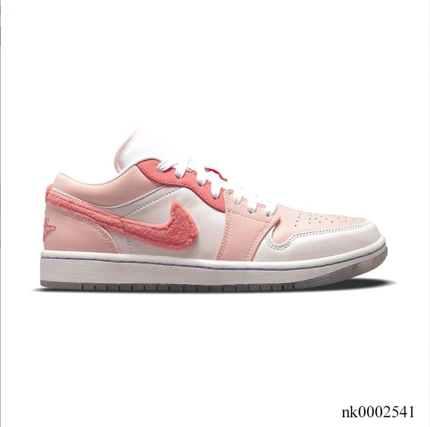Air Jordan 1 Low SE Mighty Swooshers Pink Shoes Sneakers by Air Jordan