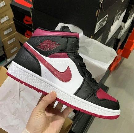 Air Jordan 1 Mid Burgundy by Air Jordan