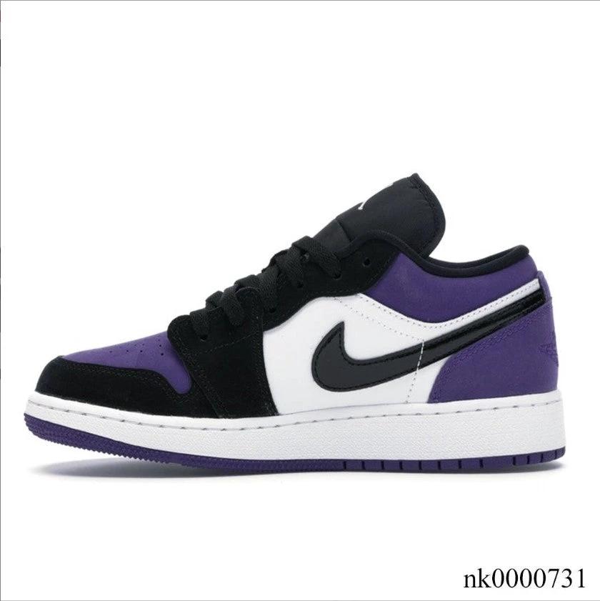 Air Jordan 1 Low Court Purple (GS) Shoes Sneakers by Air Jordan