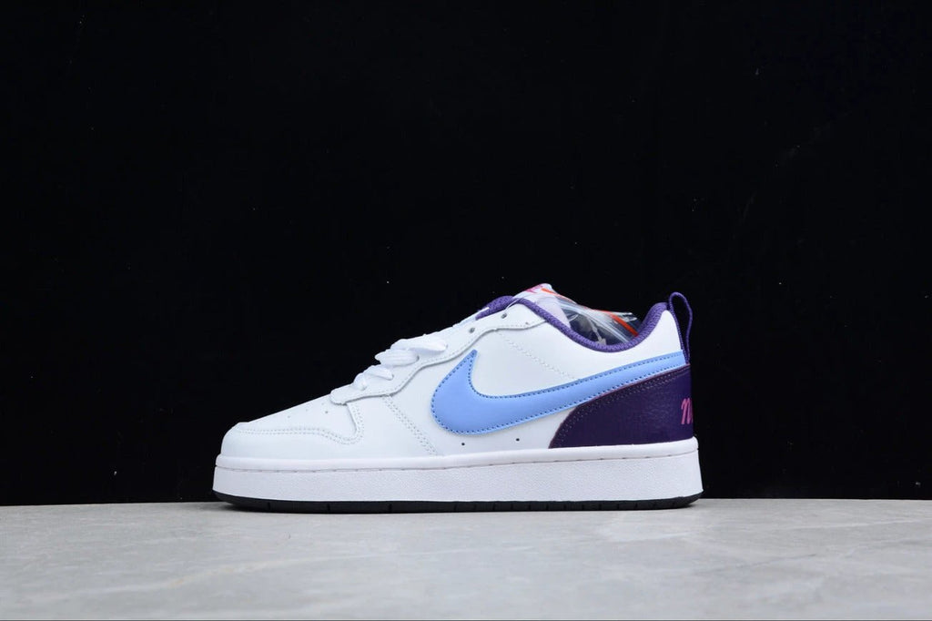 NK Court Borough Low 2 White Purple by Air Jordan