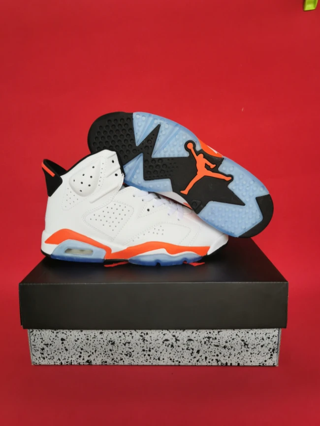 Air Jordan 6 Retro White Infrared by Air Jordan