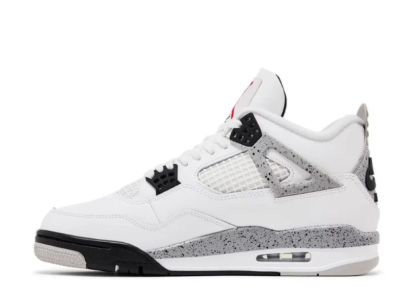 Air Jordan 4 White Cement 2025 Shoes Sneakers by Air Jordan
