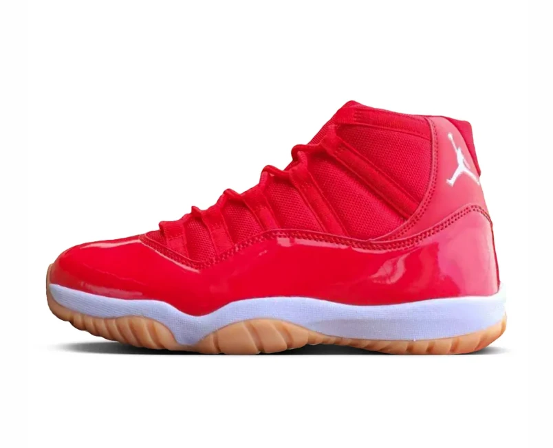 Air Jordan 11 Red Gum Shoes Sneakers by Air Jordan