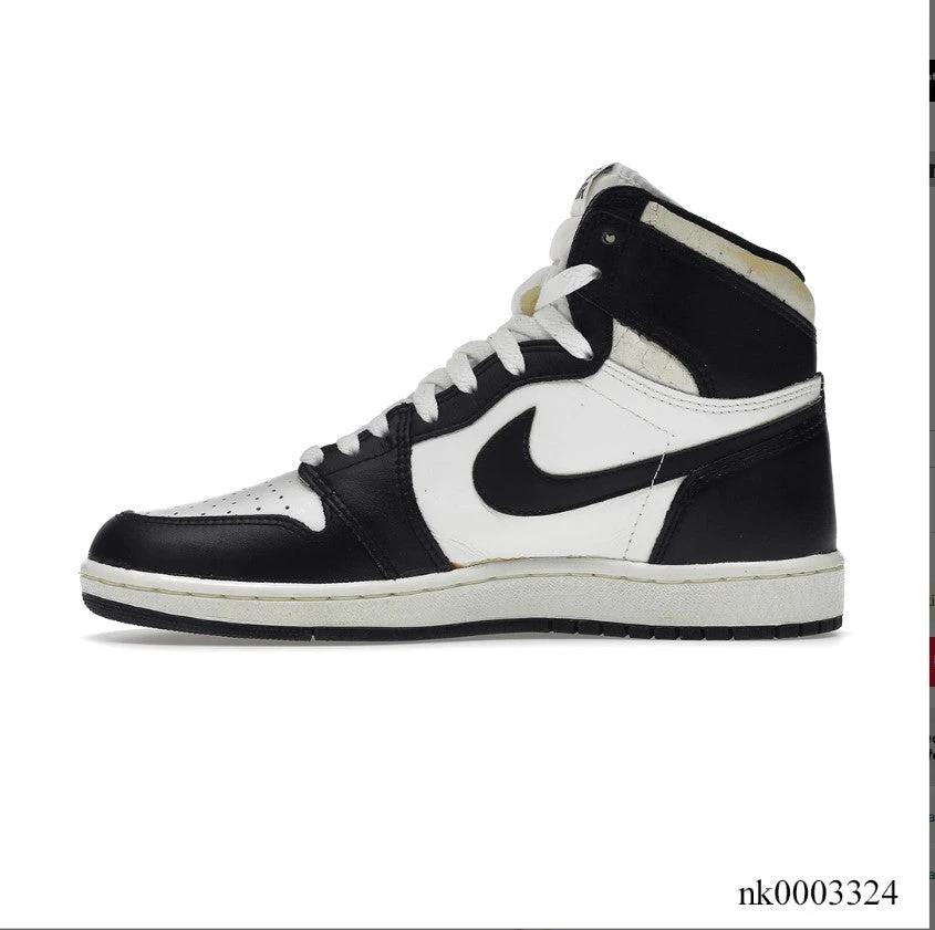 Air Jordan 1 OG White Black 1985 Shoes Sneakers by Air Jordan