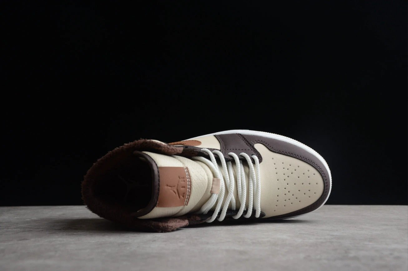 Air Jordan 1 Mid Basalt Brown by Air Jordan