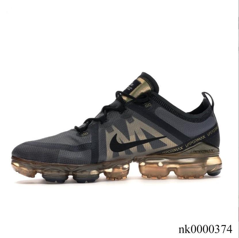 Air Jordan Vapor Max 2019 Black Metallic Gold Shoes Sneakers by Air Jordan