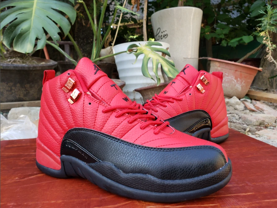 Air Jordan 12 Red Black by Air Jordan