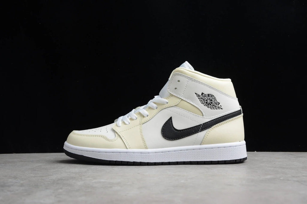 Air Jordan 1 Mid Milk Coconut Cream by Air Jordan