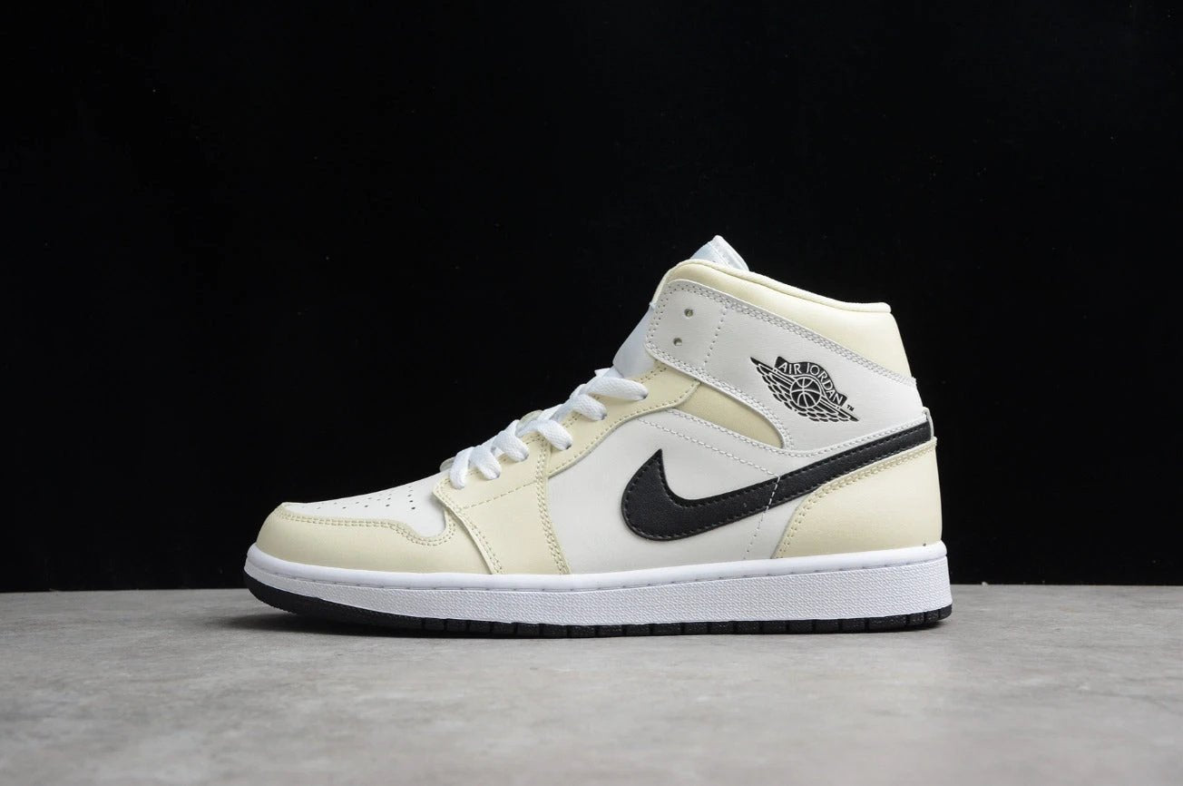 Air Jordan 1 Mid Milk Coconut Cream by Air Jordan