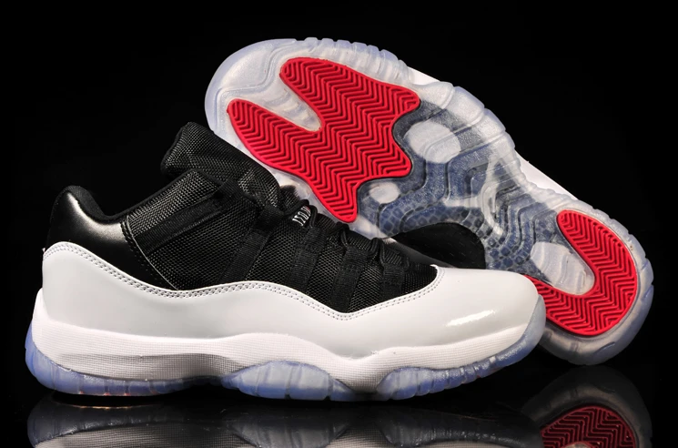 Air Jordan 11 Retro White Black True Red by Air Jordan