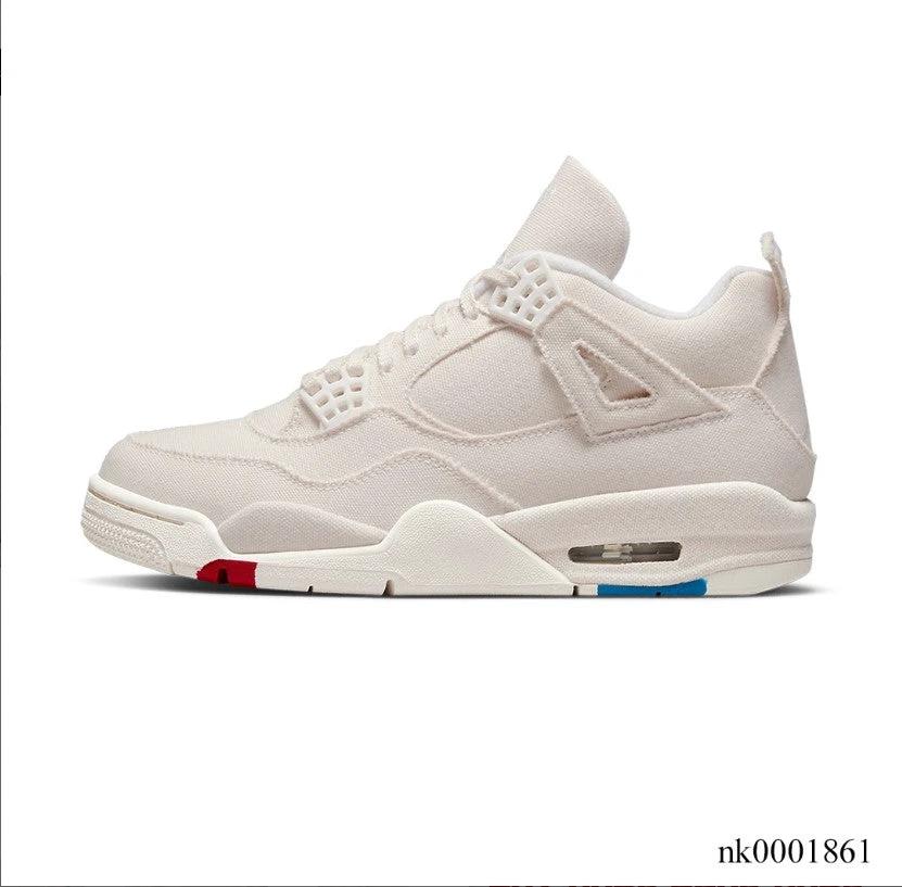 Air Jordan 4 Retro Blank Canvas Shoes Sneakers by Air Jordan