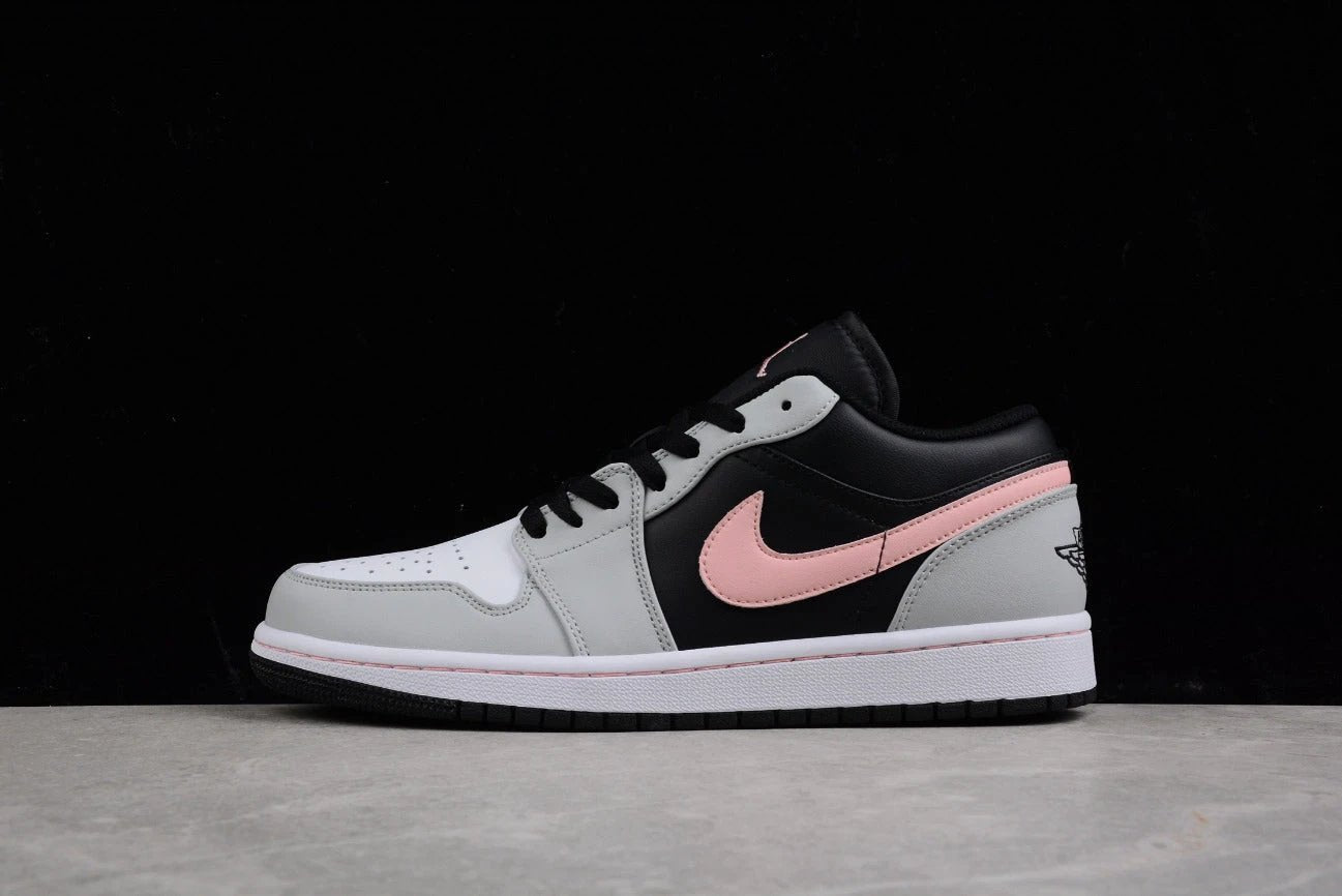 Air Jordan 1 Low Grey White Pink by Air Jordan