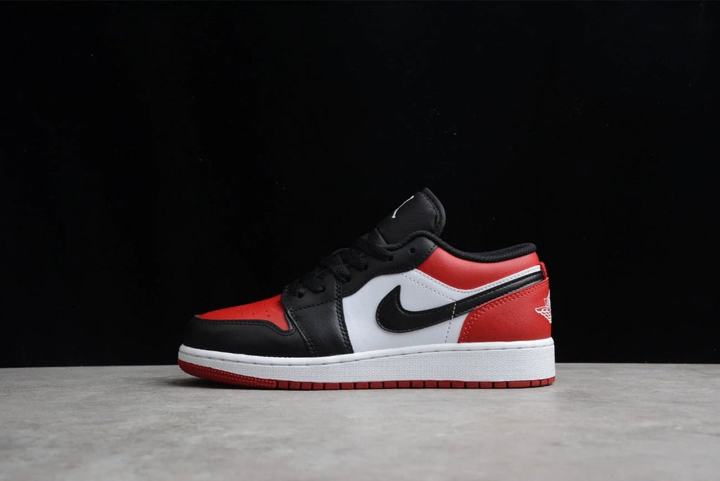 Air Jordan 1 Low Toe Red And Black by Air Jordan