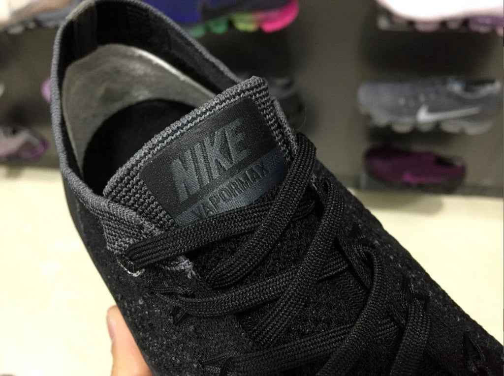 Air VaporMax Flyknit Black Dark Grey Shoes Sneakers by Air Jordan