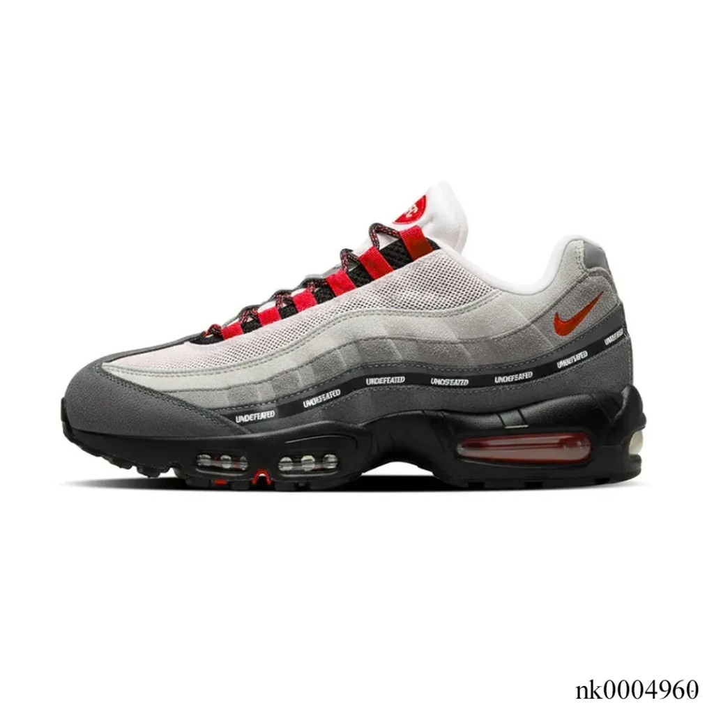 Air Max 95 SP x Undefeated Geo Tokyo Bright Crimson Shoes Sneakers by Air Jordan