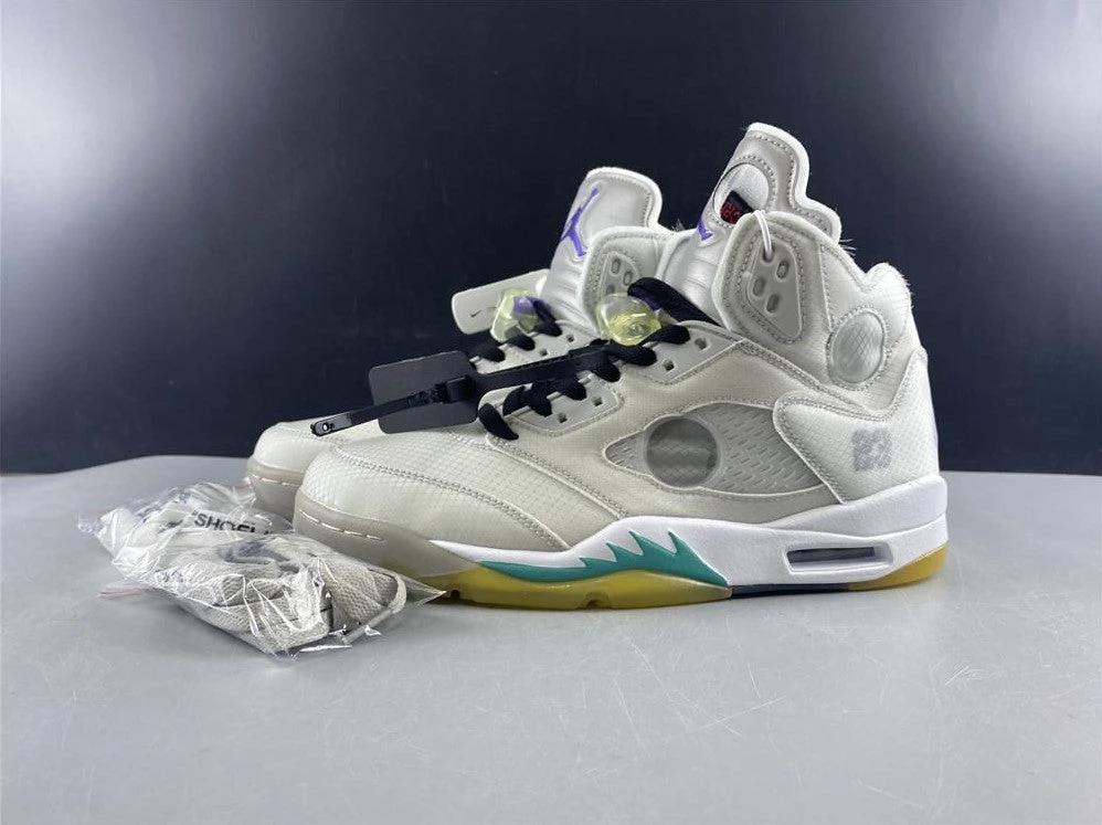 Air Jordan 5 Retro OW Grape Shoes Sneakers by Air Jordan