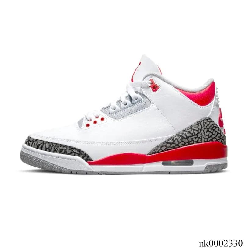 Air Jordan 3 Retro Fire Red Shoes Sneakers by Air Jordan