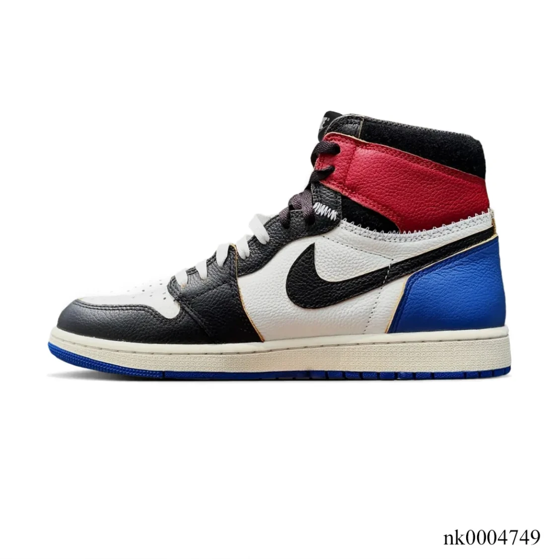 Fragment x Union LA x Air Jordan 1 High OG Varsity Red Shoes Sneakers by Air Jordan
