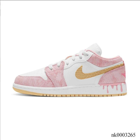 Air Jordan 1 Low Paint Drip Shoes Sneakers by Air Jordan