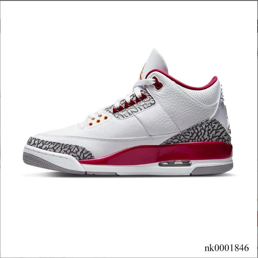 Air Jordan 3 Retro Cardinal Red Shoes Sneakers by Air Jordan