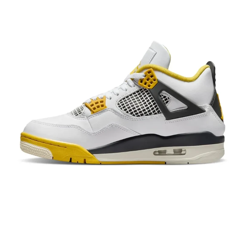 Air Jordan 4 Vivid Sulfur Shoes Sneakers by Air Jordan