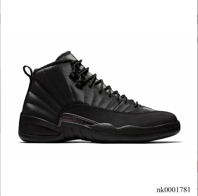 Air Jordan 12 Retro Winterized Triple Black Shoes Sneakers by Air Jordan