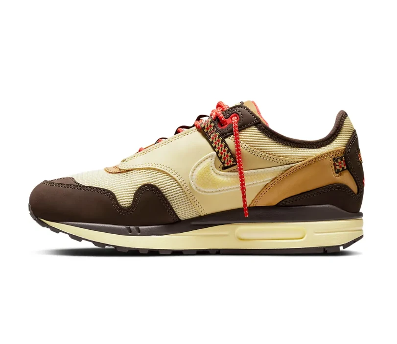 Travis Scott x AM 1 Baroque Brown Shoes Sneakers by Air Jordan