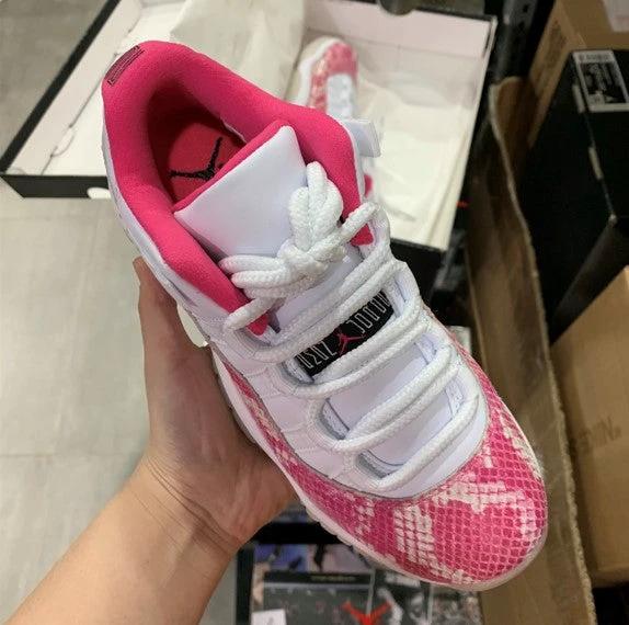 Air Jordan 11 Low “Pink Snakeskin” by Air Jordan
