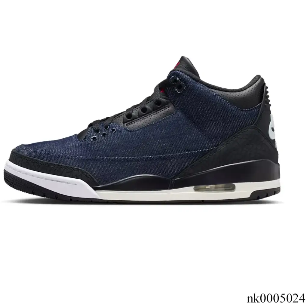 Levi’s x Air Jordan 3 Indigo Shoes Sneakers by Air Jordan