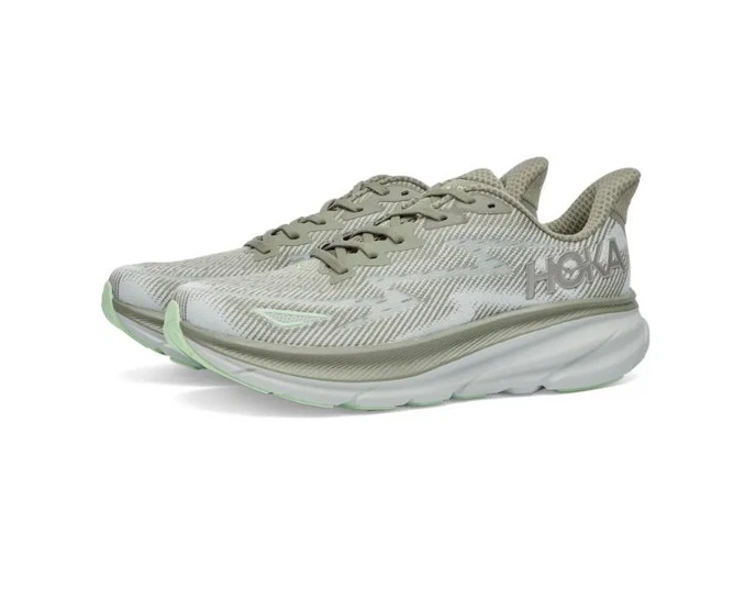 Hoka One One Clifton 9 Olive Haze Mercury 1127895-OHMR by Air Jordan